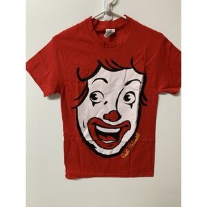 Y2K Ronald McDonald Clown T-Shirt Adult Size Small SEE MEASUREMENTS